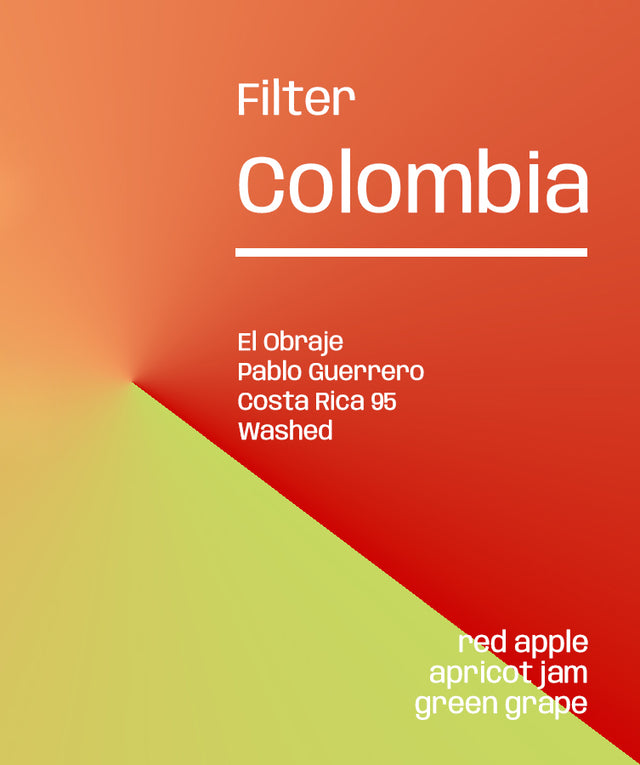 Colombia El Obraje - Filter