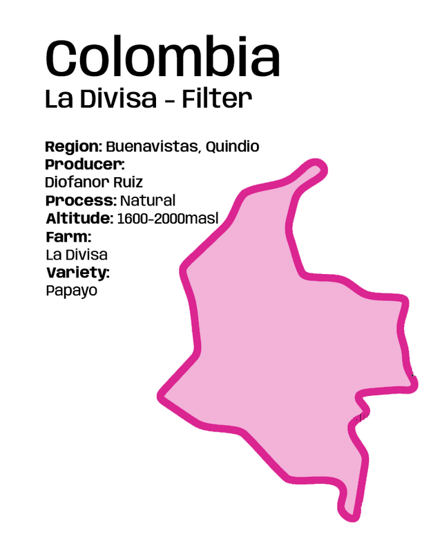Colombia La Divisa - Filter