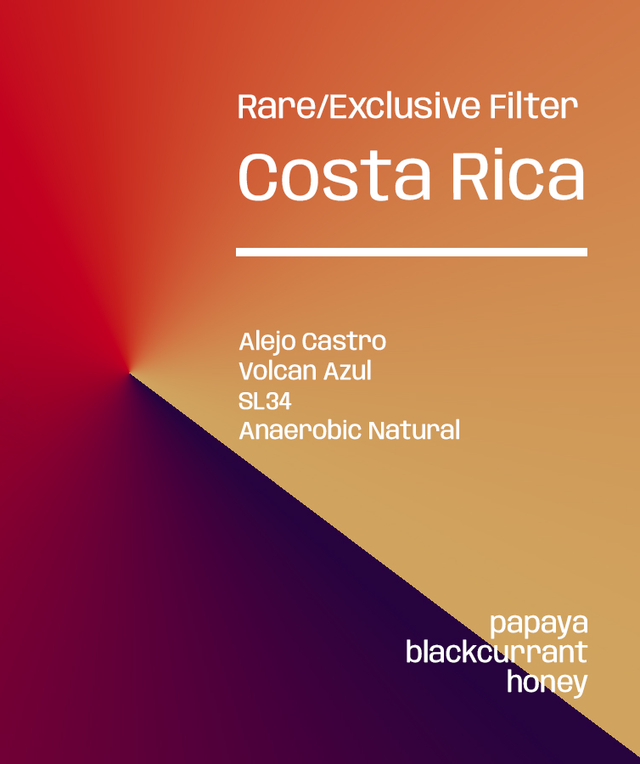 Costa Rica Volcan Azul SL34 - Rare/Exclusive Filter